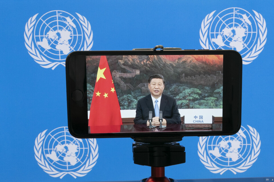 Kinas president Xi Jinping kom med en god klimanyhet til FN i september. Mange håper det vil komme mer innen toppmøtet i Glasgow. Kinas president Xi Jinping kom med en god klimanyhet til FN i september. Mange håper det vil komme mer innen toppmøtet i Glasgow.