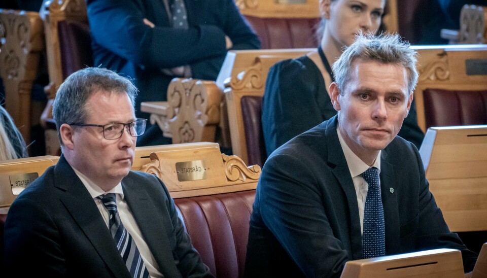 – Vi har lagt inn en økning i studiestøtten til studenter med barn. En av ti studenter har barn, dette er en stor gruppe som vi ønsker å løfte, sier utdanningsminister Ola Borten Moe – Vi har lagt inn en økning i studiestøtten til studenter med barn. En av ti studenter har barn, dette er en stor gruppe som vi ønsker å løfte, sier utdanningsminister Ola Borten Moe. Foto: Ole Berg-Rusten / NTB