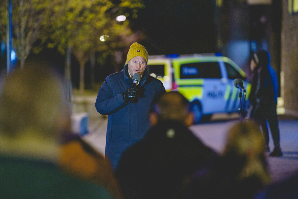 Byrådsleder i Oslo, Raymond Johansen, på folkemøte på Mortensrud sammen med bydel Søndre Nordstrand, Utdanningsetaten og Oslo-politiet.Foto: Stian Lysberg Solum / NTB Byrådsleder i Oslo, Raymond Johansen, på folkemøte på Mortensrud sammen med bydel Søndre Nordstrand, Utdanningsetaten og Oslo-politiet.Foto: Stian Lysberg Solum / NTB