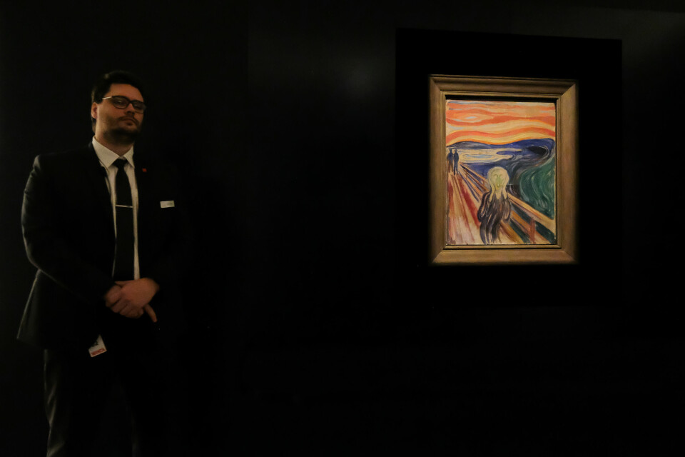 Munchs «Skrik» vises i tre ulike versjoner når det nye Munch-museet åpner fredag 22. oktober. Munch