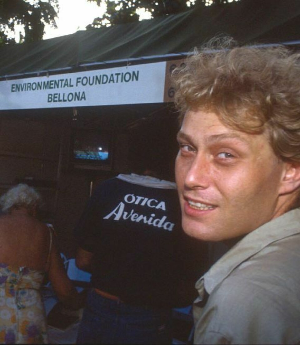 Frederic Hauge og Bellona var på miljøkonferansen i Rio de Janeiro i 1992. Hauge er blitt veteran i klimakampen. Frederic Hauge og Bellona var på miljøkonferansen i Rio de Janeiro i 1992. Hauge er blitt veteran i klimakampen.