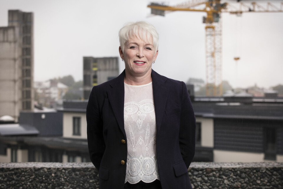 Heidi Finstad, administrerende direktør, Treindustrien. Heidi Finstad, administrerende direktør, Treindustrien.