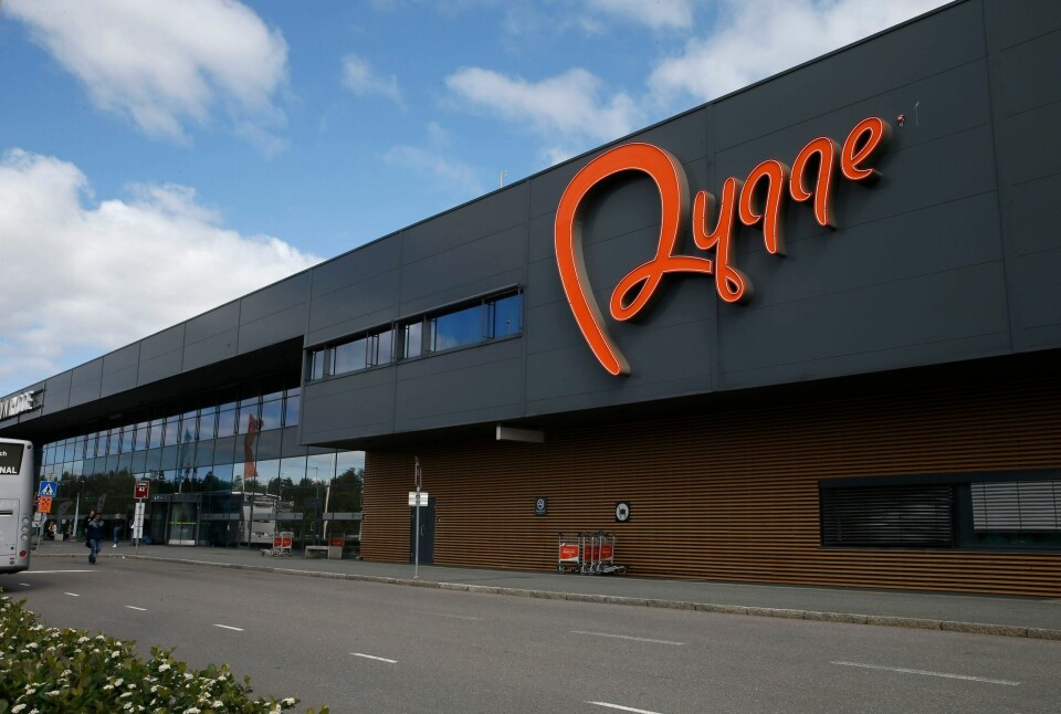 Moss Lufthavn Rygge er lagt ut for salg. Moss Lufthavn Rygge er lagt ut for salg. Foto: Vidar Ruud / NTB