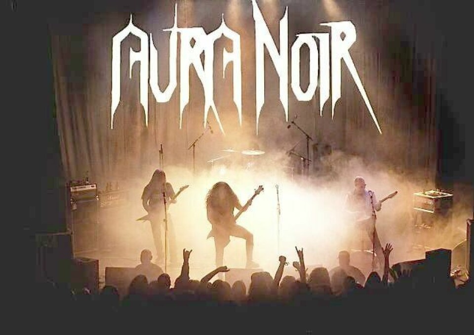 Pionerer i blandingen black metal og thrash: Aura Noir med helstøpt album. FOTO: INDIE DISTRIBUTION