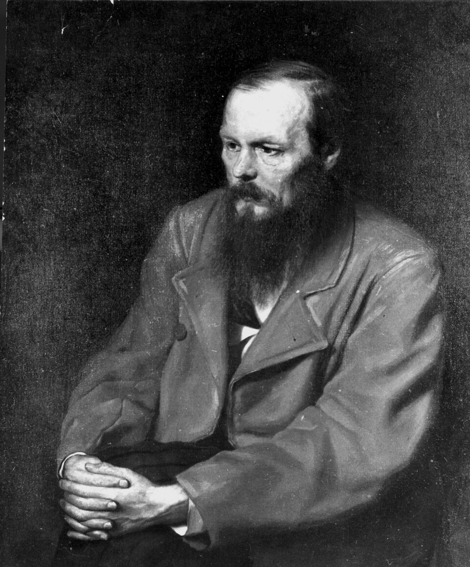 Arkiv: Fjodor Mikhajlovitsj Dostojevskij 1821-1881. Russisk forfatter. Portrett av V.Perov 1872.Foto: NOVOSTI Dostojevskij