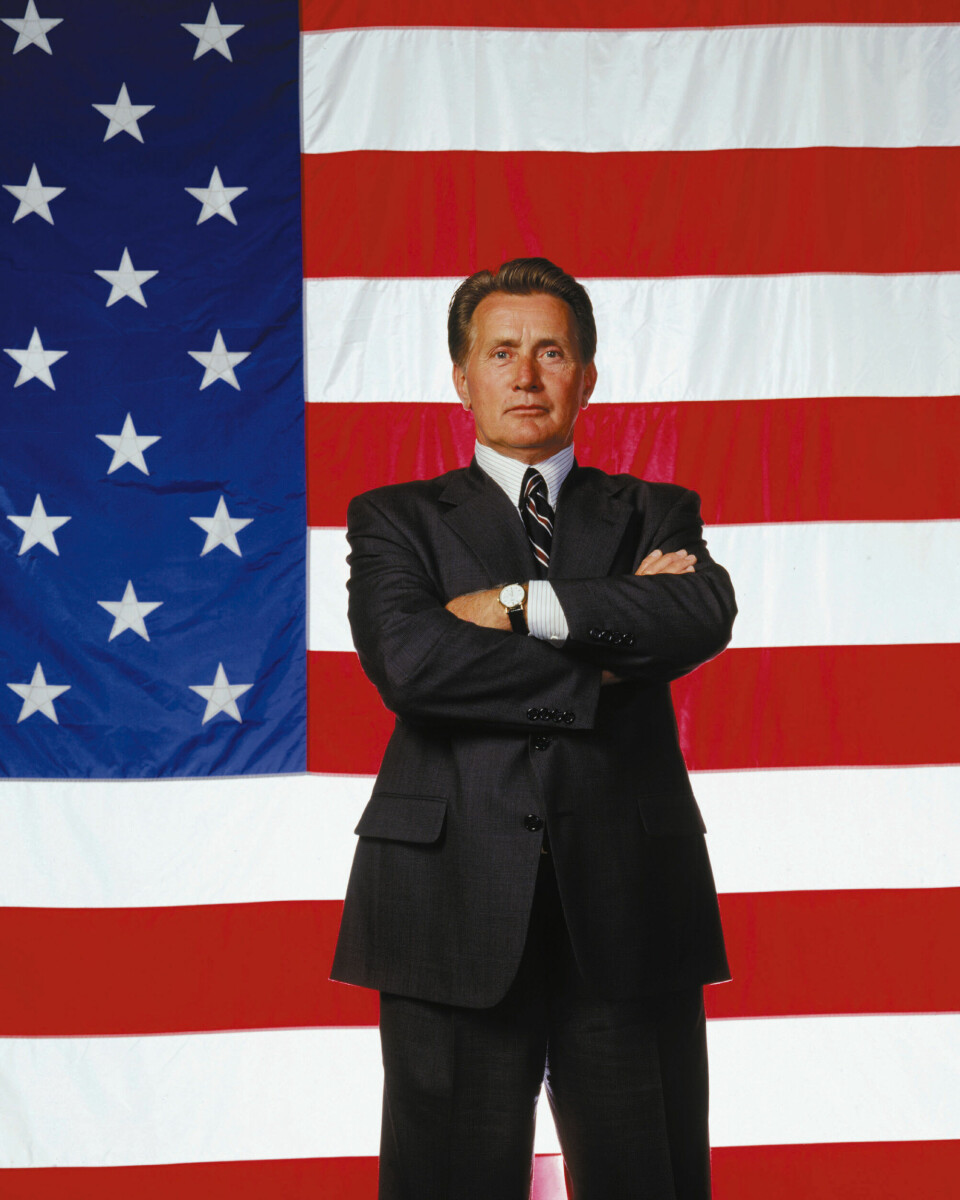 Martin Sheen som Josiah «Jed» Bartlet, TV-presidenten som framsto som en atskillig mer troverdig statsmann og leder enn virkelighetens George W. Bush gjennom 2000-tallet. Martin Sheen som Josiah «Jed» Bartlet, TV-presidenten som framsto som en atskillig mer troverdig statsmann og leder enn virkelighetens George W. Bush gjennom 2000-tallet.