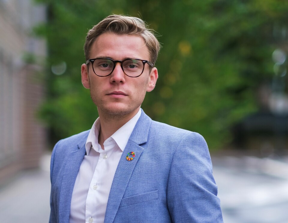 Henrik Pettersen Sunde i trafikksikkerhetsorganisasjonen Ung i Trafikken. Henrik Pettersen Sunde i trafikksikkerhetsorganisasjonen Ung i Trafikken.