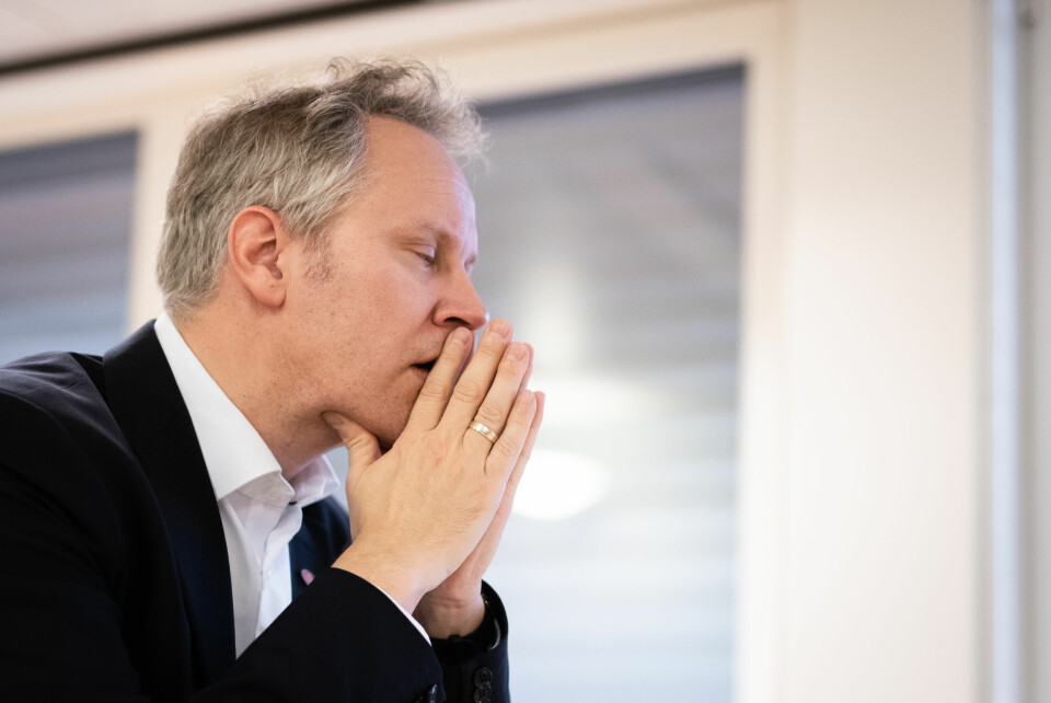 Samferdselsminister Jon-Ivar Nygård (Ap) vil ikke avlyse noen av motorveiprosjektene i Nasjonal transportplan for perioden 2022-2033. Jon-Ivar Nygård (Samferdselsminister, Ap)
