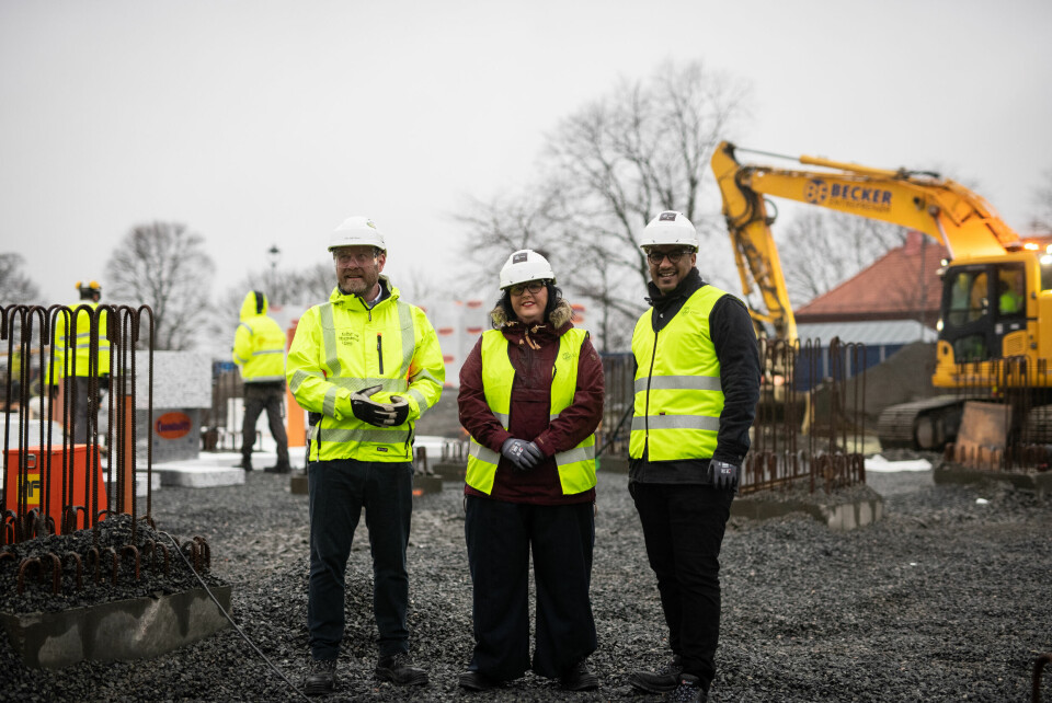 Byråd for kultur og idrett, Omar Samy Gamal, og byråd for næring og eierskap, Victoria Marie Evensen er på befaring på Tøyen, hvor det nye Tøyenbadet skal stå ferdig i 2024. Byråd for kultur og idrett, Omar Samy Gamal, og byråd for næring og eierskap, Victoria Marie Evensen er på befaring på Tøyen, hvor det nye Tøyenbadet skal stå ferdig i 2024.