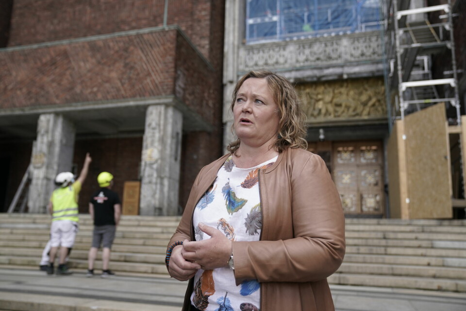 Gruppeleder i Høyres bystyregruppe i Oslo, Anne Haabeth Rygg, utenfor rådhuset.Foto: Stian Lysberg Solum / NTB Gruppeleder i Høyres bystyregruppe i Oslo, Anne Haabeth Rygg.Foto: Stian Lysberg Solum / NTB