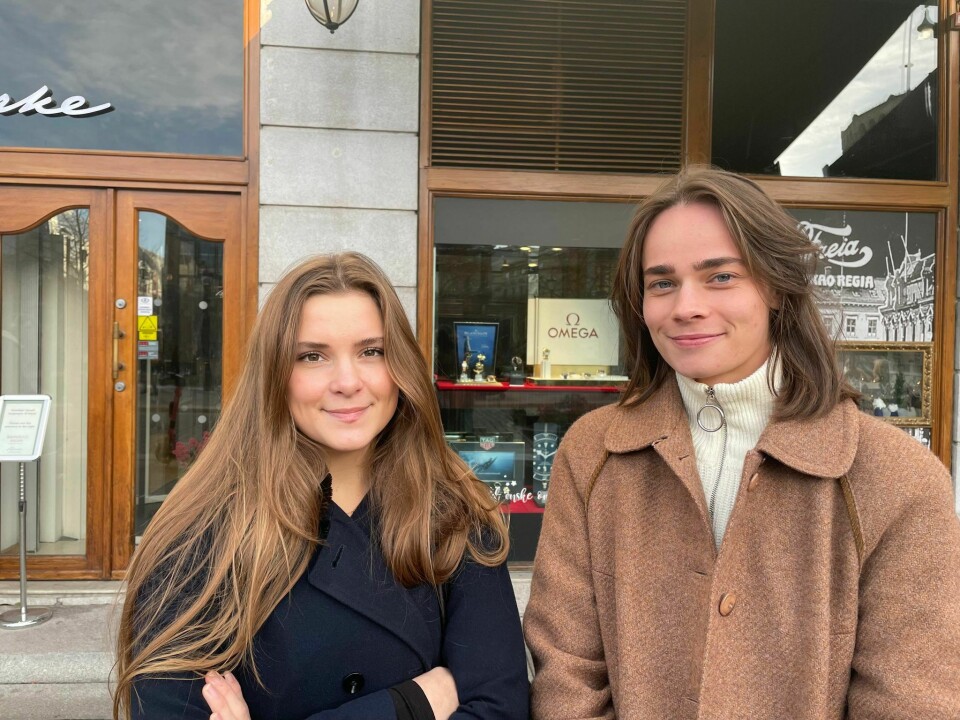 Victoria Skinnarland (22) og Pauline Ladehoff (22). Victoria Skinnarland (22) og Pauline Ladehoff (22).