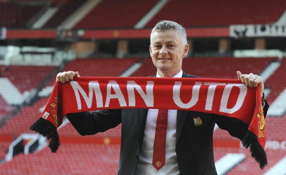 Ole Gunnar Solskjær blir presentert som Manchester Uniteds permanente manager i mars 2019. Søndag fikk han sparken. Ole Gunnar Solskjær blir presentert som Manchester Uniteds permanente manager i mars 2019. Søndag fikk han sparken. Foto: Rui Vieira / AP / NTB