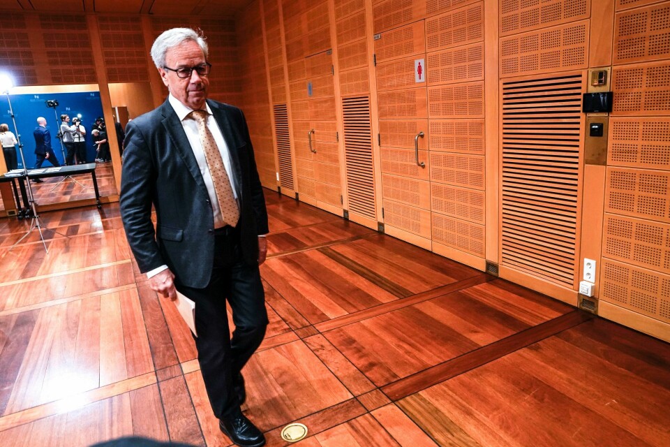 Sentralbanksjef Øystein Olsen mener høyere rente er riktig medisin. Ingen vet hvor sentralbanksjef Øystein Olsen går i rentespørsmålet, men usikkerhet rundt pandemien og strømprisen kan føre til at han velger å bli stående i denne omgang. Foto: Lise Åserud / NTB