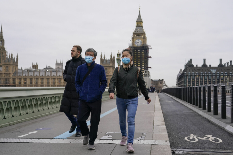 London hadde onsdag det høyeste antall nye smittede i løpet av hele pandemien, etter at omikron er blitt dominerende. London hadde onsdag det høyeste antall nye smittede i løpet av hele pandemien, etter at omikron er blitt dominerende.