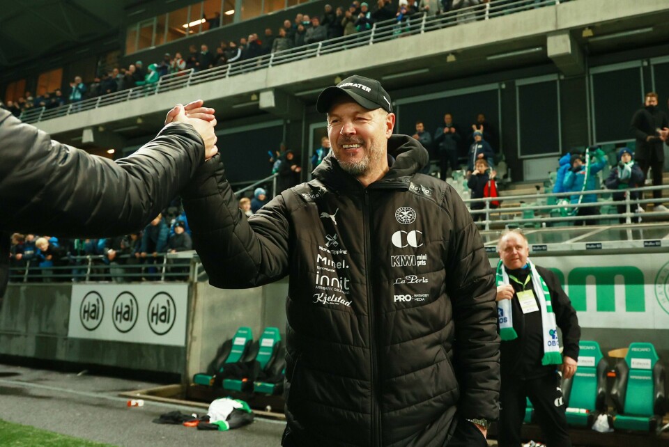 Rosenborg skal ha blitt enige med HamKam om kompensasjon for Kjetil Rekdal og assistenttreneren Geir Frigård. Kjetil Rekdal slo fast at opprykket var sikret mandag. Foto: Beate Oma Dahle / NTB