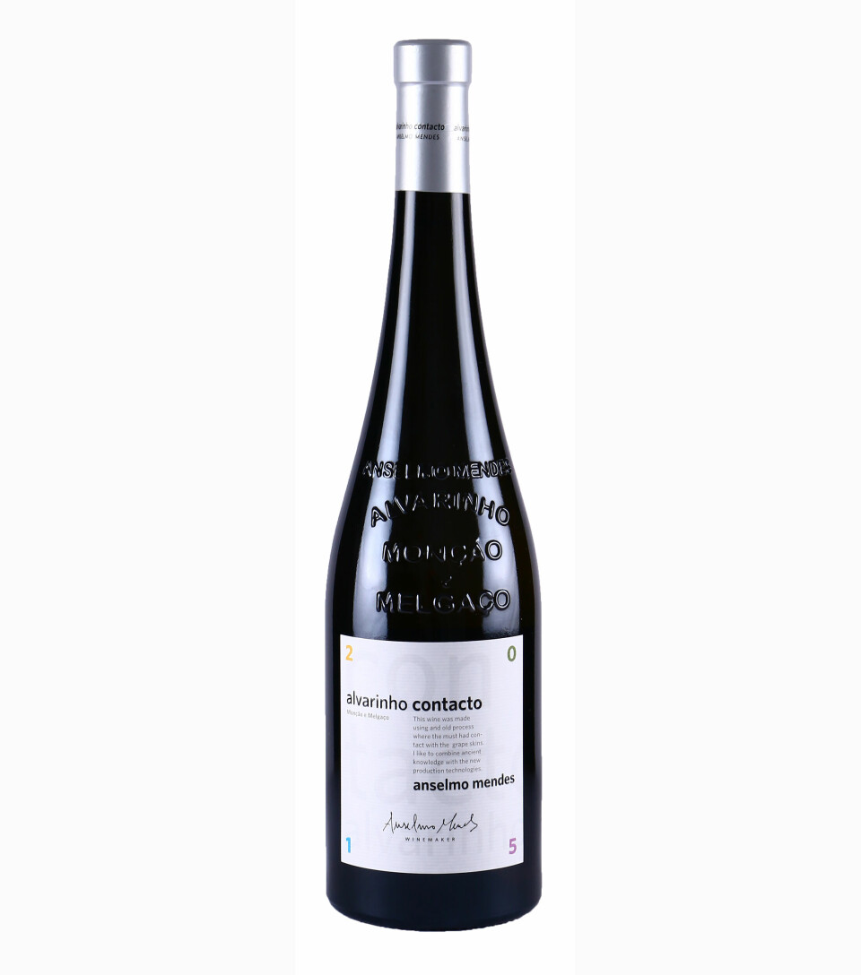 VIN: Anselmo Mendes Alvarinho Contacto 2020, kr 184,90. Foto: Produsenten VIN: Anselmo Mendes Alvarinho Contacto 2020, kr 184,90. Foto: Produsenten