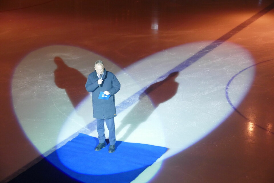 Byrådsleder Raymond Johansen sto for den offisielle åpningen av Sonja Henie ishall. Byrådsleder Raymond Johansen sto for den offisielle åpningen av Sonja Henie ishall.