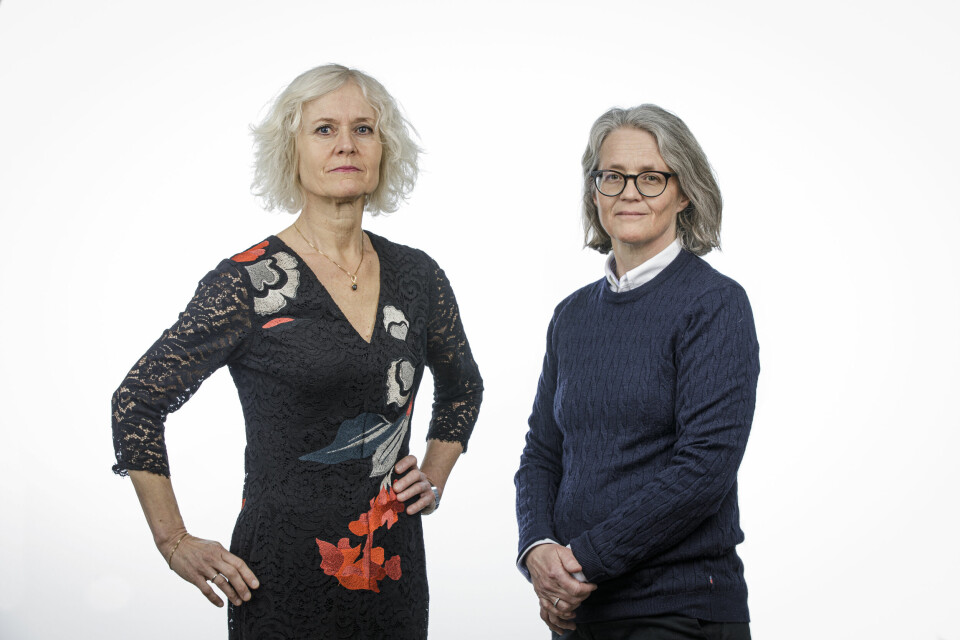 Tove Gundersen, generalsekretær i Rådet for psykisk helse og Cathrine Th. Paulsen, redaktør i magasinet Psykisk helse. Tove Gundersen, generalsekretær i Rådet for psykisk helse og Cathrine Th. Paulsen, redaktør i magasinet Psykisk helse.