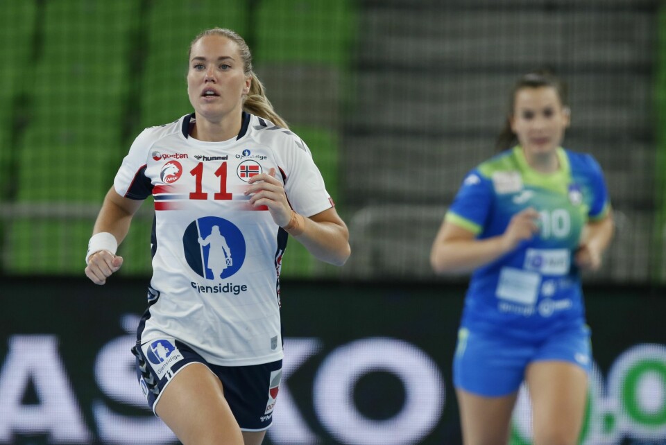 Malin Aune styrker Norges VM-tropp i håndball. Malin Aune styrker Norges VM-tropp i håndball. Foto: Nikola Krstic / NTB