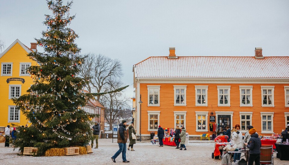 «Minner ikke pynten og filosofien bak pyntingen på dette treet nettopp om den ‘gamle tradisjonelle’ pynten man hadde i gamle dagers jul?» «Minner ikke pynten og filosofien bak pyntingen på dette treet nettopp om den ‘gamle tradisjonelle’ pynten man hadde i gamle dagers jul?»