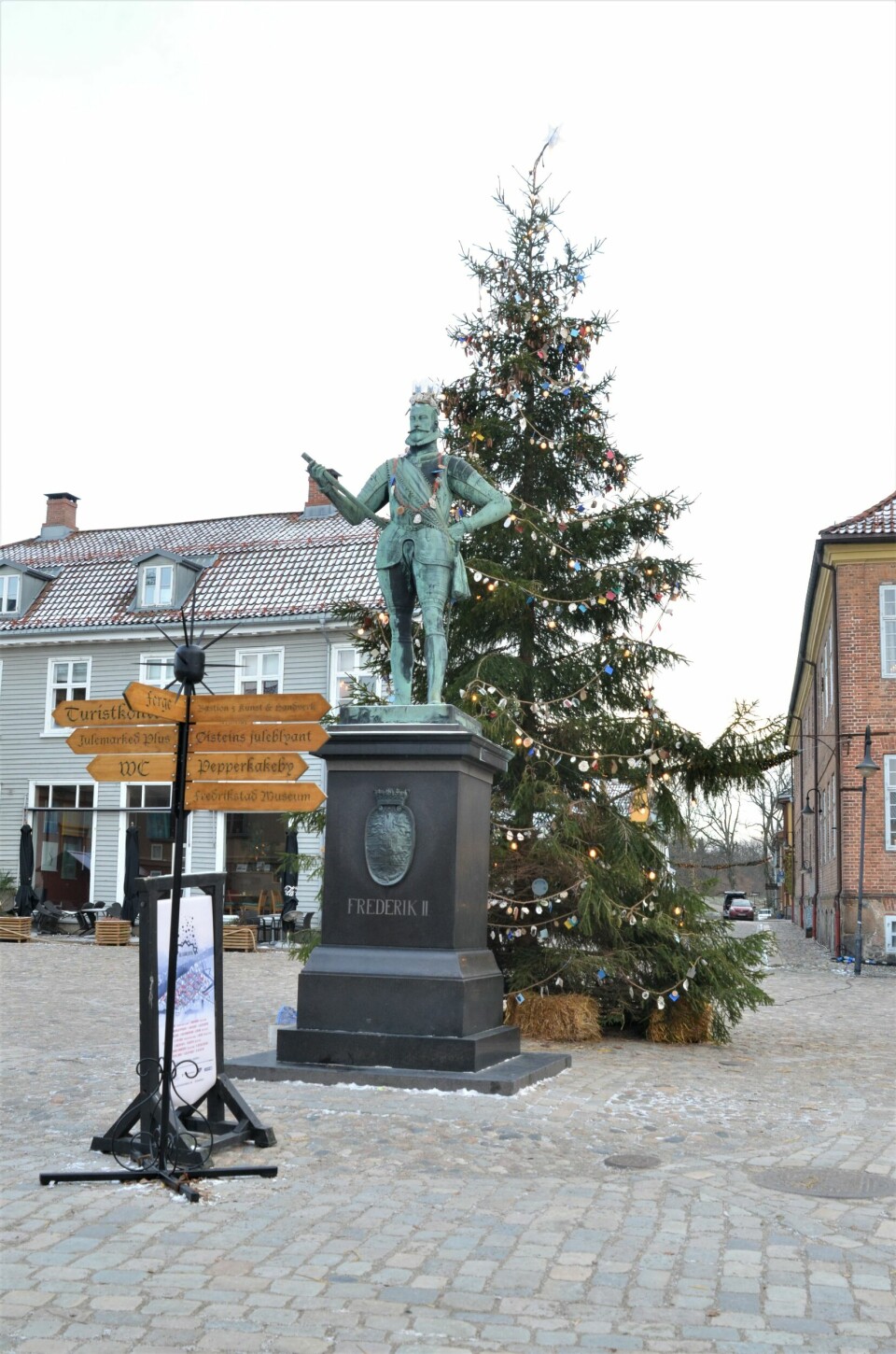 Kongens torv i Gamlebyen, Fredrikstad. Kongens torv i Gamlebyen, Fredrikstad.