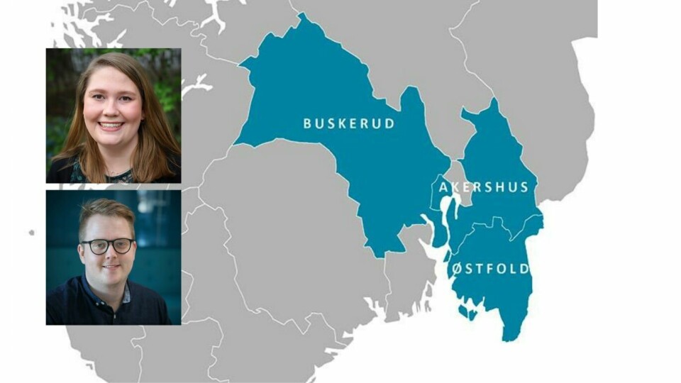 Annette Raakil, fylkesråd i Viken (Sp) og Magnus Weggesrud, fylkestingsrepresentant (Sp) Annette Raakil, fylkesråd i Viken (Sp) og Magnus Weggesrud, fylkestingsrepresentant (Sp)