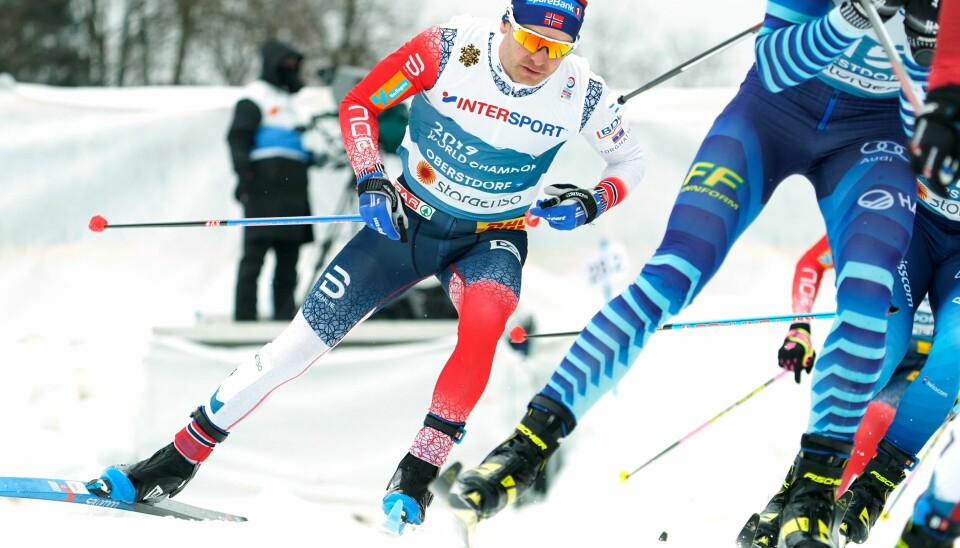Sjur Røthe er ikke tatt ut til OL, noe han heller ikke ble for fire år siden. Her i aksjon under VM i Oberstdorf sist vinter. Sjur Røthe er ikke tatt ut til OL, noe han heller ikke ble for fire år siden. Her i aksjon under VM i Oberstdorf sist vinter.