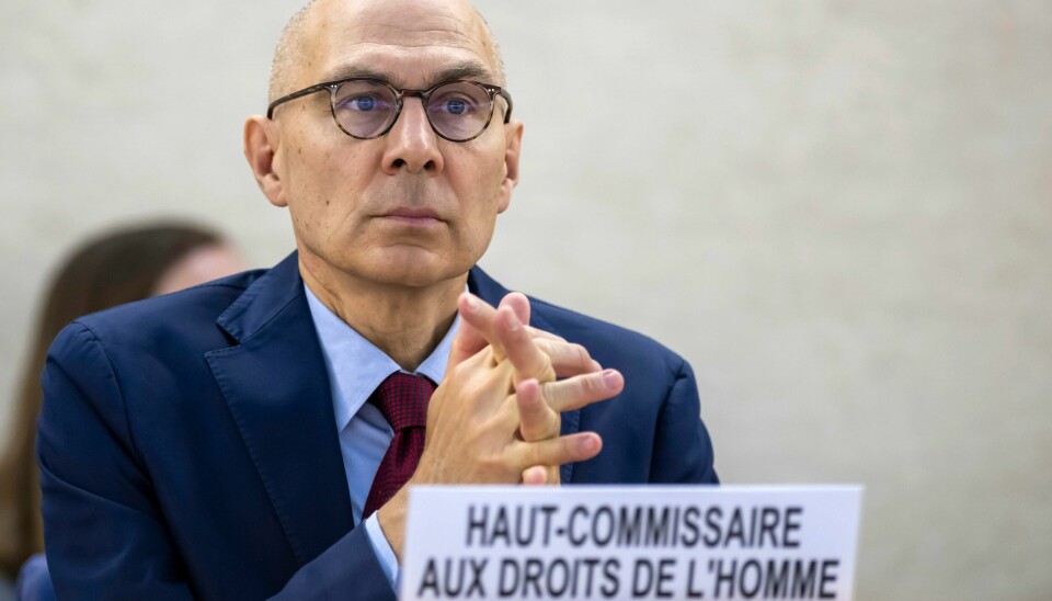FNs høykommissær for menneskerettigheter Volker Türk advarer mot økende hatprat, særlig i forbindelse med valg. FNs høykommissær for menneskerettigheter Volker Türk advarer mot økende hatprat, særlig i forbindelse med valg. Foto: AP / NTB