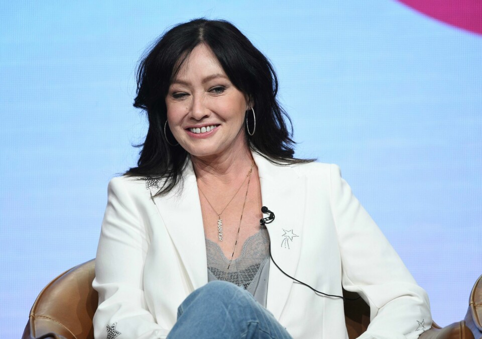 Shannen Doherty da hun deltok under et pressemøte i Beverly Hills i august 2019. Shannen Doherty da hun deltok under et pressemøte i Beverly Hills i august 2019. Foto: Chris Pizzello/Invision/AP/NTB