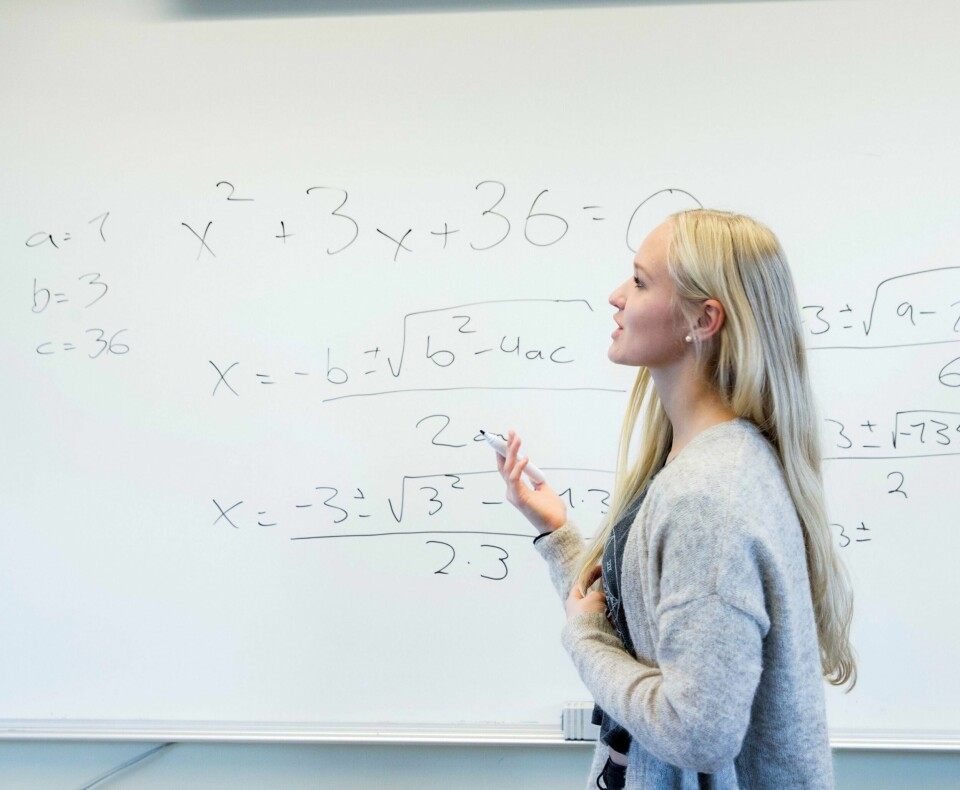 KARAKTER-KRAV: I en tid med prekær lærermangel utstenges altså en rekke gode læreremner. Det er intet mindre enn tragisk, skriver kronikkforfatteren.FOTO: BERIT ROALD /NTB SCANPIX