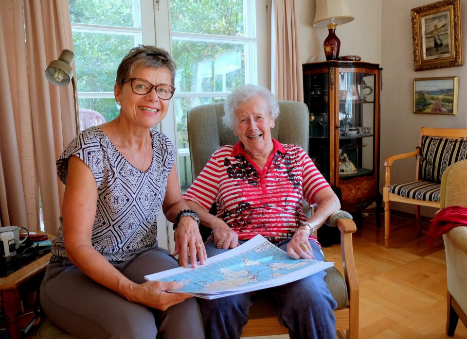 Anne Hafskjold Øvrehus og moren Unni Hafskjold, Thorolf Østmoens niese, samler slekt fra flere steder i landet i anledning foredraget om onkelen lørdag. Anne Hafskjold Øvrehus og moren Unni Hafskjold, Thorolf Østmoens niese, samler slekt fra flere steder i landet i anledning foredraget om onkelen lørdag.