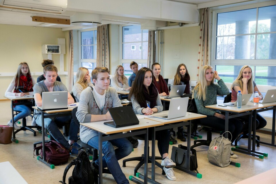 Alt starter i skolen, skriver Venstres Jan Erik Søndeland. Foto: Berit Roald, NTB Scanpix