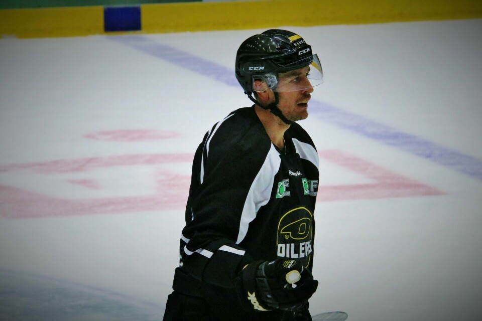 Christian Dahl-Andersen (36) har bare opplevd små skadeproblemer i sin Oilers-karriere. Når han først har støtt på problemer, tar det ofte litt tid å komme tilbake igjen i etterkant. Foto: Erik Sergio Auklend.