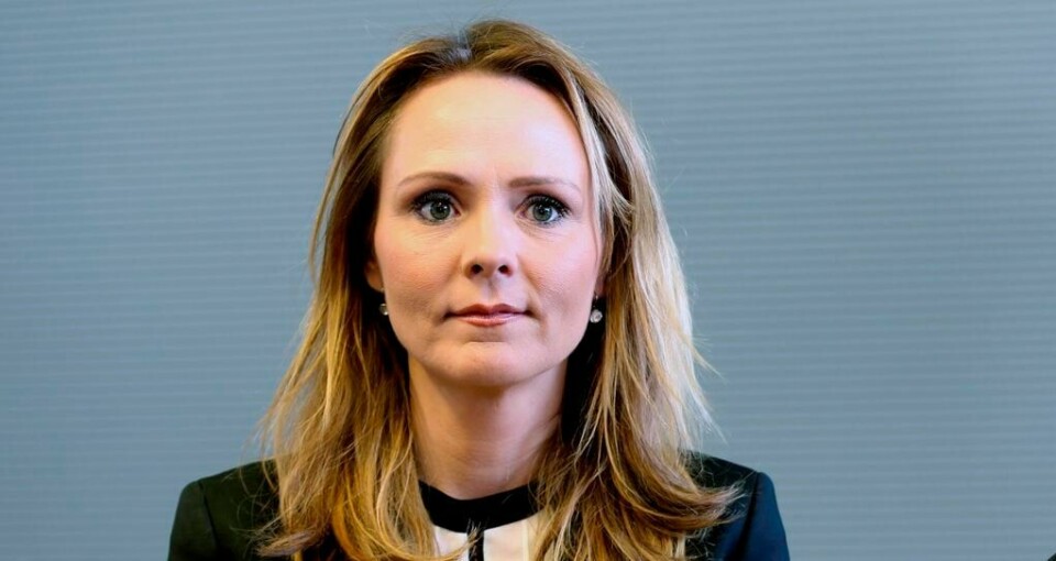 Kulturminister Linda Hofstad Helleland.
