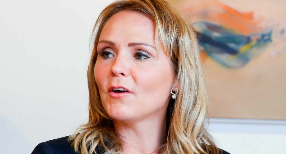 Kulturminister Linda Hofstad Helleland.