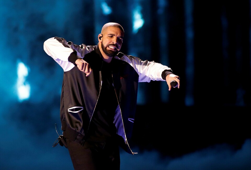 Den canadiske artisten drake gjester Norge 5. mars 20167.