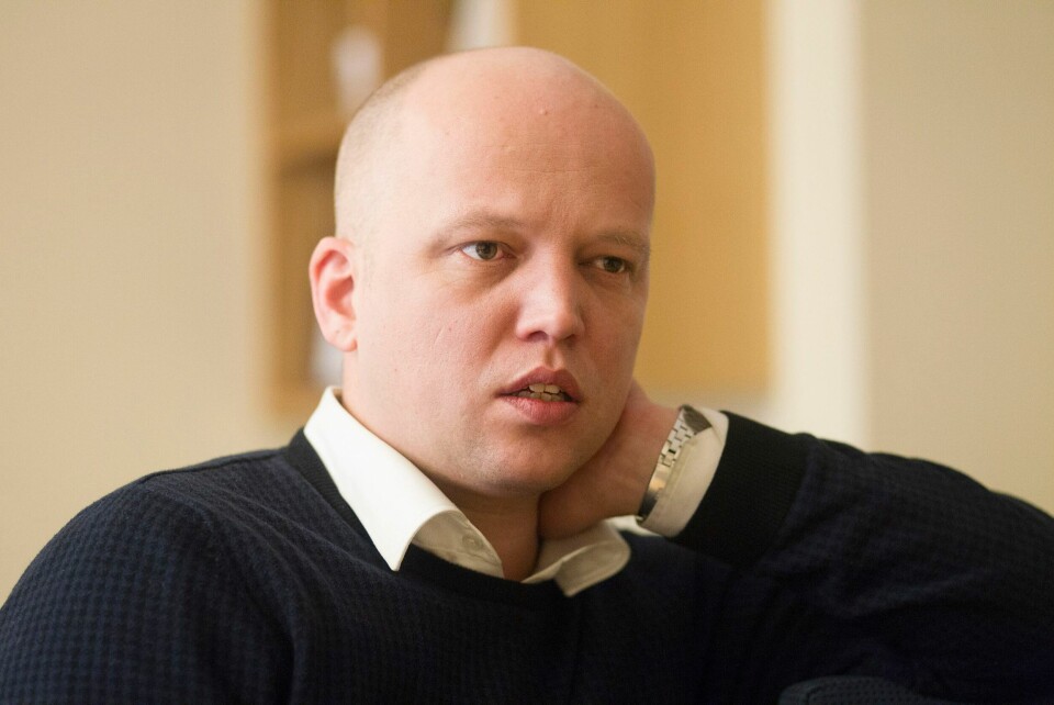 Trygve Slagsvold Vedum, leder i Senterpartiet. FOTO: ARNE OVE BERGO