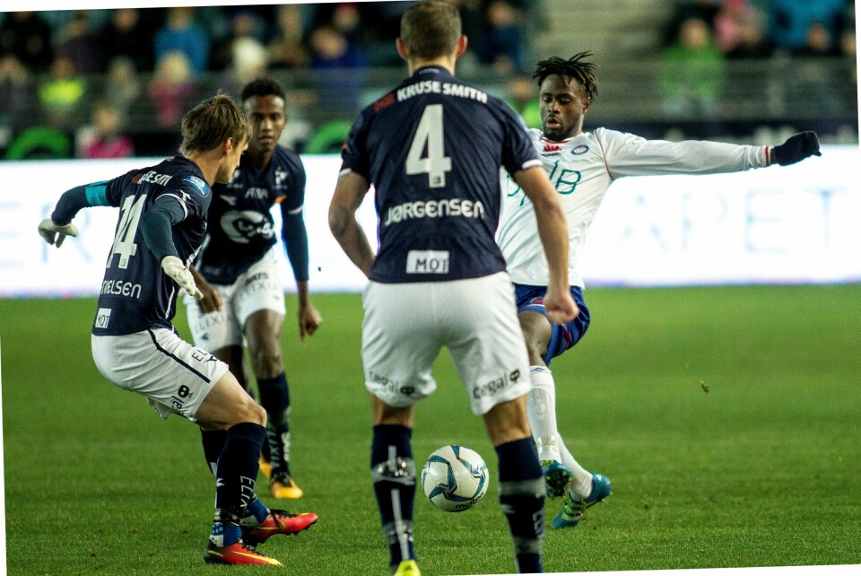 Joackim Jørgensen spiller sin siste kamp for Viking i dag. Foto: Carina Johansen, NTB scanpix