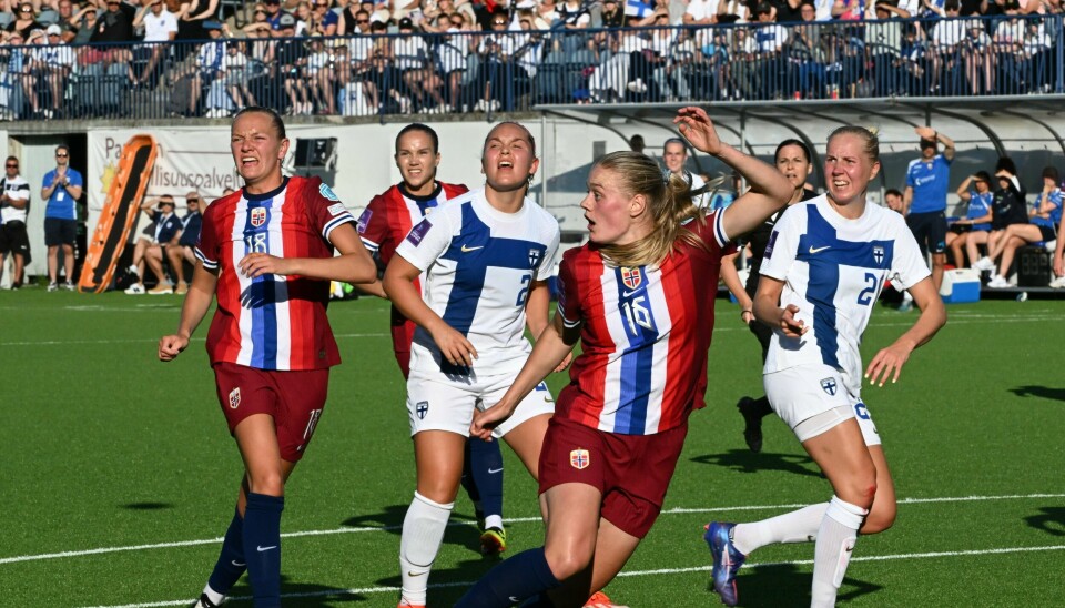 Norge greide ikke å slå Finland fredag. Norge greide ikke å slå Finland fredag. Foto: Jussi Nukari / NTB