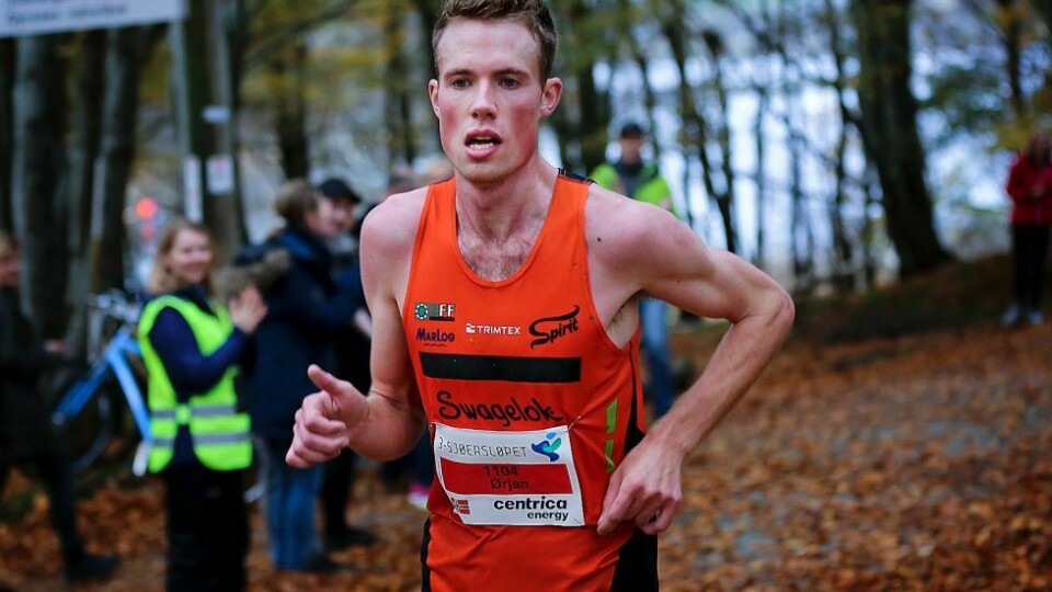 Ørjan Grønnevig gikk helt til topps under Nordisk mesterskap i terrengløp i Kristiansand lørdag formiddag. Her fra 3-sjøersløpet i Stavanger. Foto: Frode Olsen