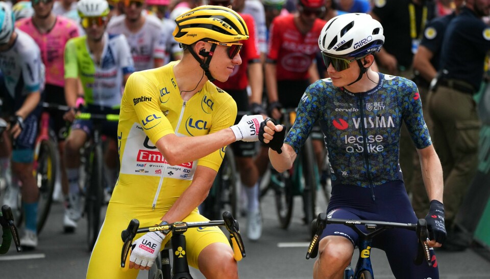 Tadej Pogacar og Jonas Vingegaard skal igjen gjøre opp om seieren i Tour de France. Tadej Pogacar og Jonas Vingegaard skal igjen gjøre opp om seieren i Tour de France. Foto: Daniel Cole / AP / NTB