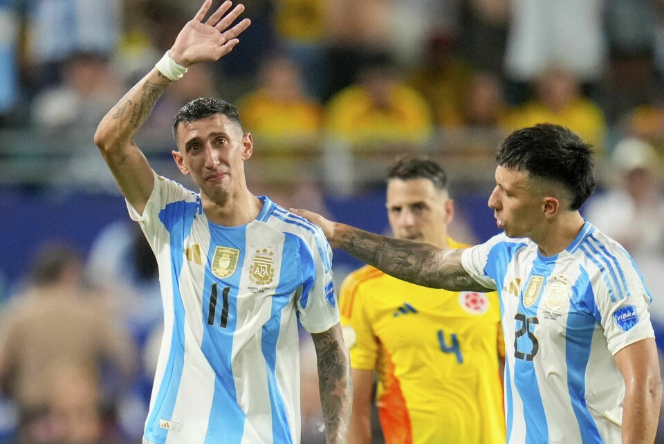 Angel Di Maria avsluttet søndag sin landslagskarriere. Angel Di Maria avsluttet søndag sin landslagskarriere. Foto: Julio Cortez / AP / NTB
