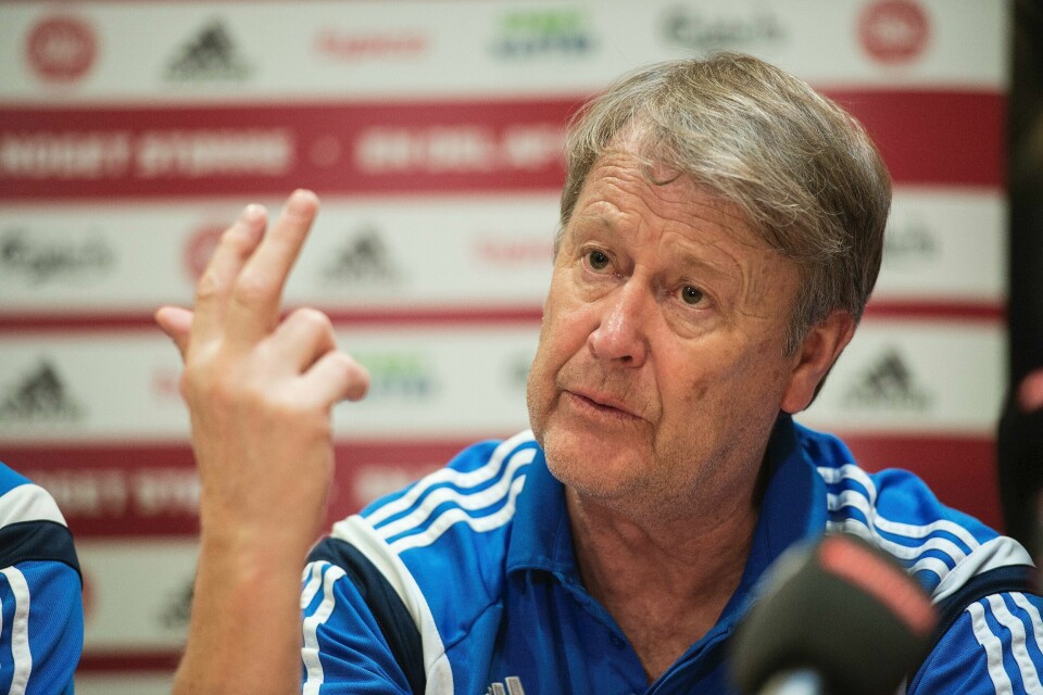 Åge Hareide får det tøft hvis ikke danskene vinner i kveld.