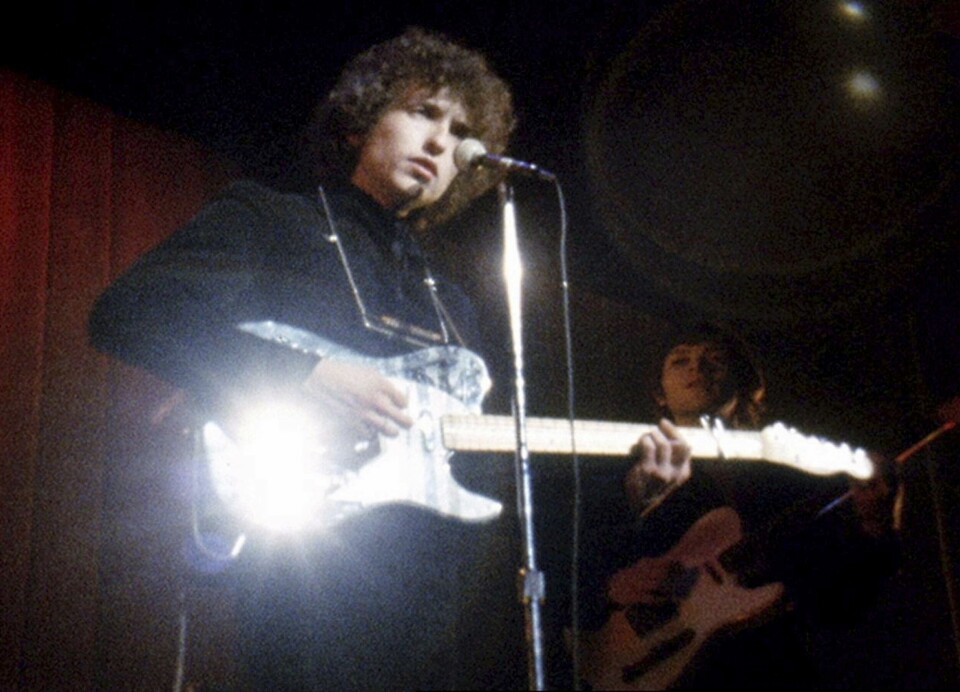 Bob Dylan i 1966, en av de mest pågående periodene i hans lange karriere. Bob Dylan i 1966, en av de mest pågående periodene i hans lange karriere.