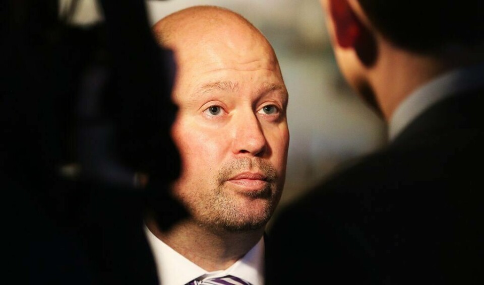 Justisminister Anders Anundsen. FOTO: TROND REIDAR TEIGEN/NTB SCANPIX