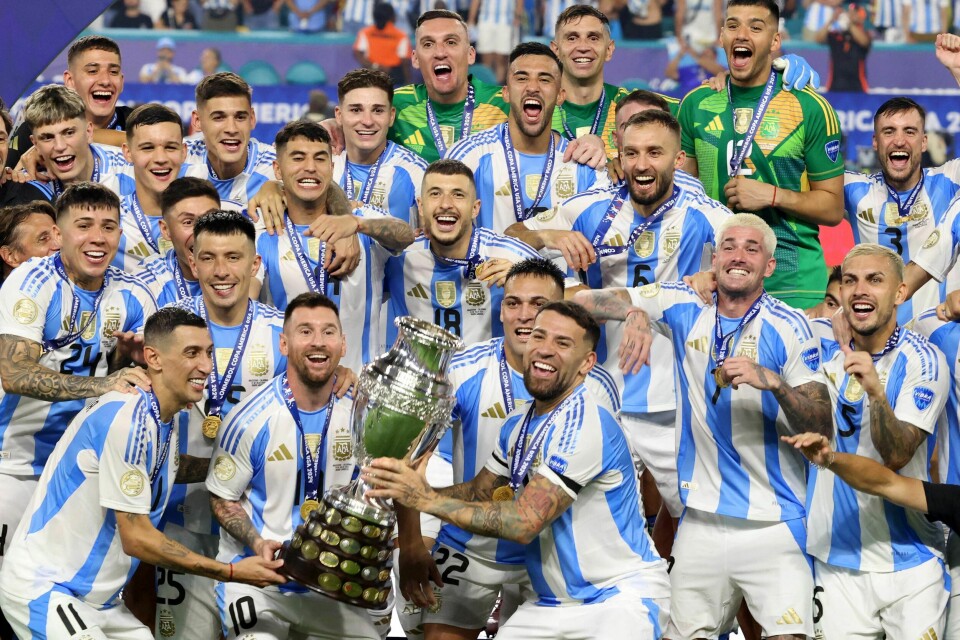 Argentina vant sin andre strake Copa America-finale, og har nå vunnet sine tre siste mesterskap inkludert VM. Argentina vant sin andre strake Copa America-finale, og har nå vunnet sine tre siste mesterskap inkludert VM.