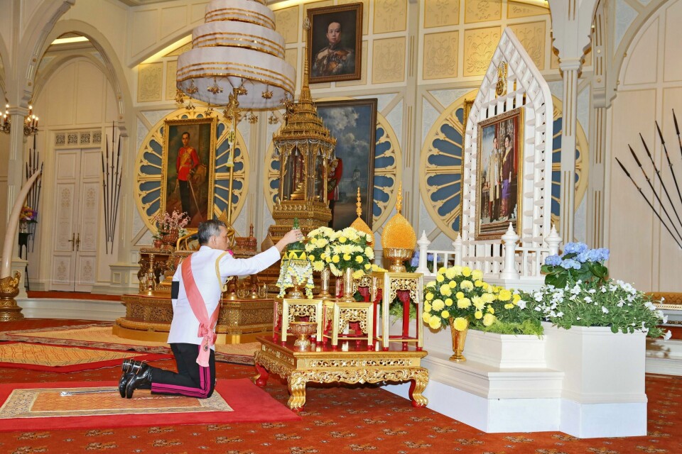 Hans majestet, kong Maha Vajiralongkorn Bodindradebayavarangkun, alias kong Rama X.