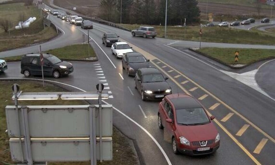 E39 ved Harestad. Foto: Statens vegvesen