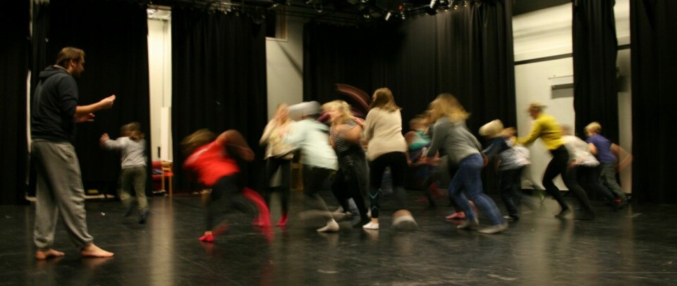 Vellykket workshop for nystartet teaterskole ###