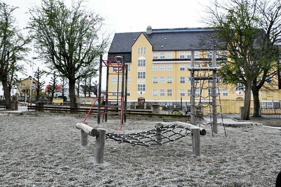 På denne skolen er det ikke lett å feire jul. Foto: Roy Storvik